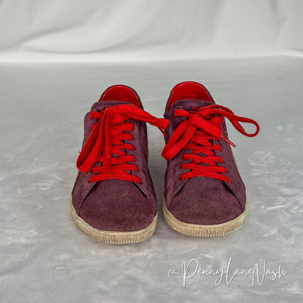 PUMA Women's Glyde Lo WN's Low Neck Sneaker 9.5 Red/Pink/Cabernet - Picture 2 of 7